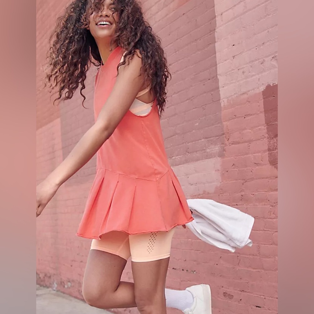 Free People Movement Hot Shot Flirt Minidress - Small